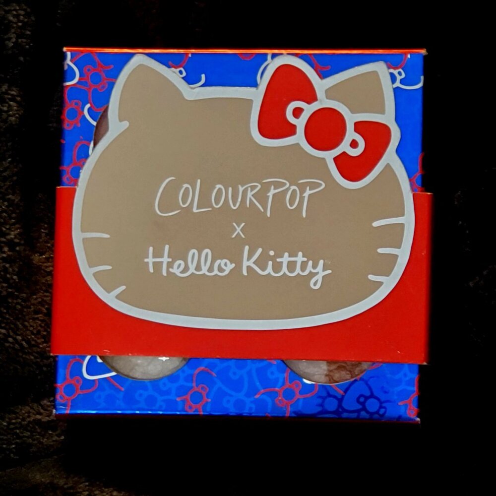 NWOT, COLOURPOP HELLO KITTY 4PC. SUPERSHOCK SHADOW COLLECTION.